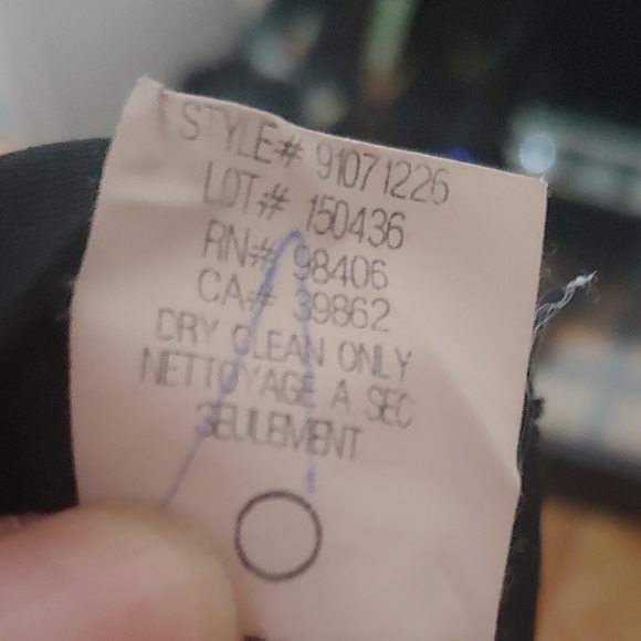 Theory. Skinny office black pants. - Picture 7 of 7